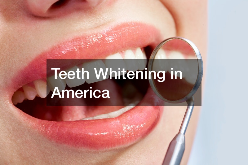 Teeth Whitening in America